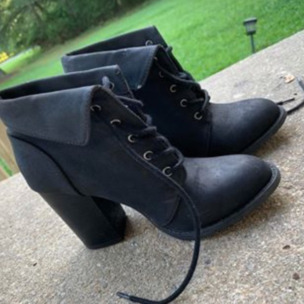 Black Heel Boots